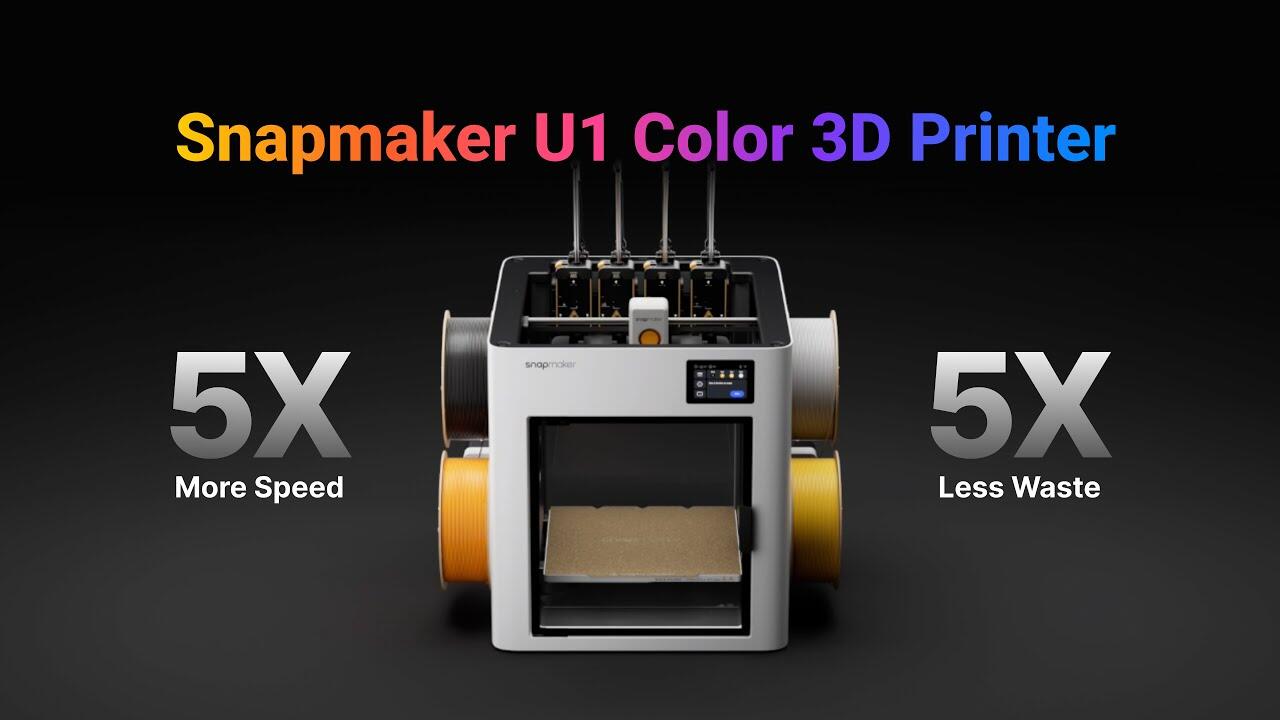 Snapmaker U1: Çok Renkli 3D Baskıda Verimliliğin Yeni Adı