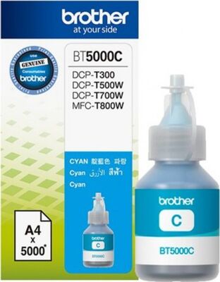 Brother BT5000C Orijinal Mavi Şişe Mürekkep - 1