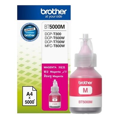 Brother BT5000M Orijinal Kırmızı Şişe Mürekkep - 1