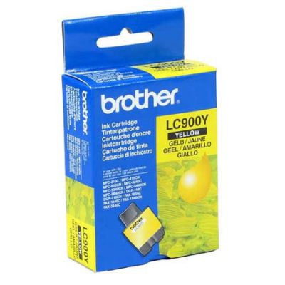Brother LC47 / LC900 Sarı Orijinal Kartuş - 1