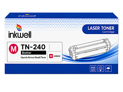 Brother TN-240 Kırmızı Muadil Toner - 1