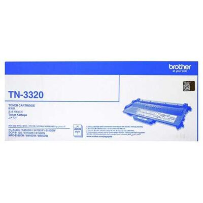 BROTHER TN-3320 ORJİNAL SİYAH TONER - 1