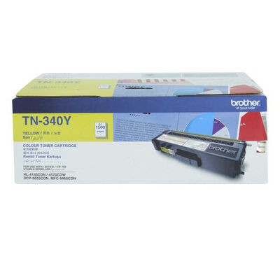 BROTHER TN-340 ORJİNAL SARI TONER - 1
