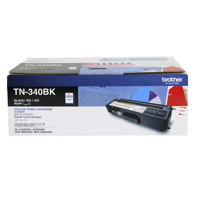 BROTHER TN-340 ORJİNAL SİYAH TONER - 1