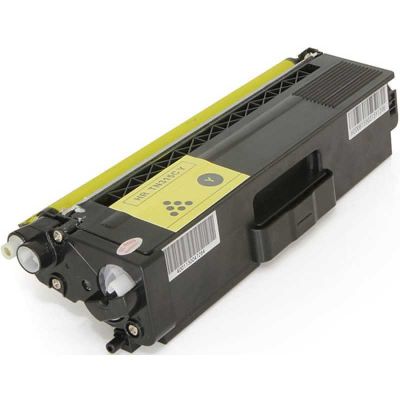 Brother TN-348 Uyumlu Sarı Muadil Toner - 1