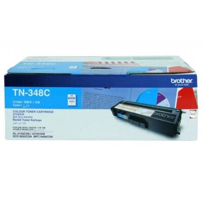 BROTHER TN-348C ORJİNAL MAVİ TONER - 1