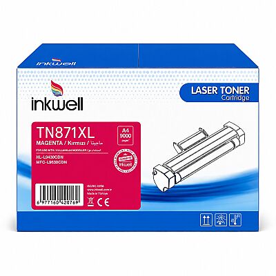 Brother TN-871XL Kırmızı Muadil Toner Yüksek Kapasite - 1