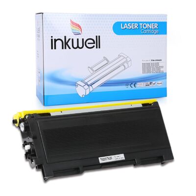 Brother TN-350 Muadil Siyah Toner - 1