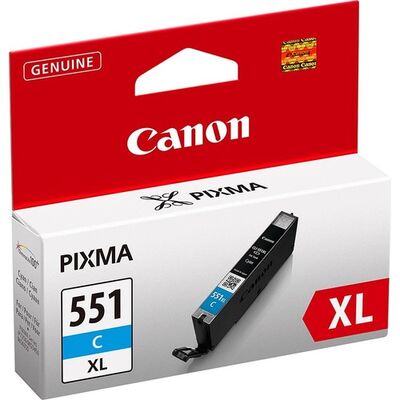 Canon CLI-551XL Mavi Orijinal Mürekkep Kartuş - 1