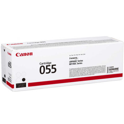 Canon CRG-055 BK Siyah Orjinal Toner - 1