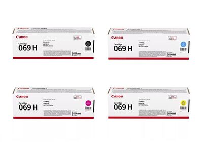 Canon CRG-069H CMYK Orijinal Toner Seti - 5.500 Sayfa - 1