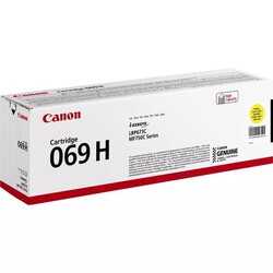 Canon CRG-069H Sarı Orijinal Toner - 5.500 Sayfa - 2