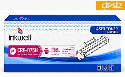  Canon CRG-075H Kırmızı Muadil Toner (ÇİPSİZ) - 1