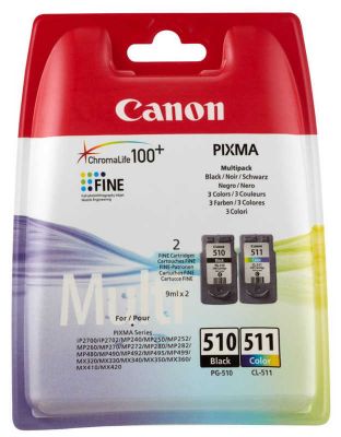 CANON PG-510 + CL-511 Kombo Multipack Kartuş - 1
