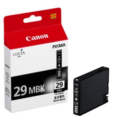 Canon PGI-29MBK Mat Siyah Orijinal Mürekkep Kartuş - 1