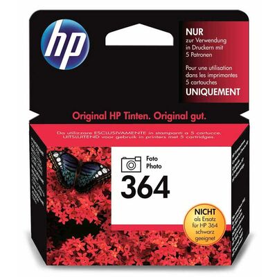 HP CB317E Photo Black Mürekkep Kartuş (364) - 1