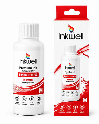 Epson 101 Kırmızı Muadil Mürekkep - 1