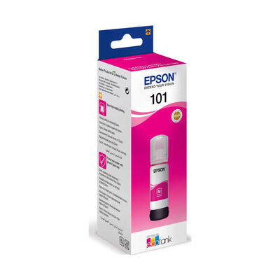 Epson 101 Kırmızı Orijinal Mürekkep C13T03V34A - 1