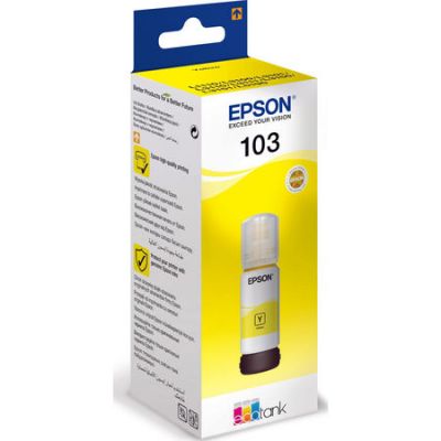 Epson 103-C13T00S44A Sarı Orijinal Mürekkep - 1