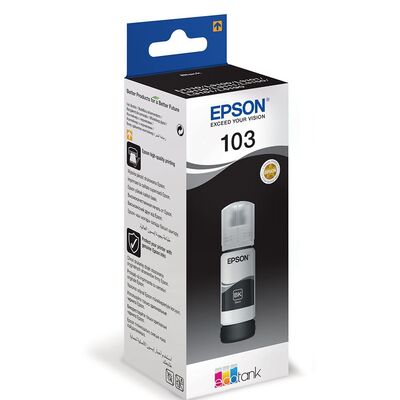 Epson 103-C13T00S14A Siyah Orijinal Mürekkep - 1