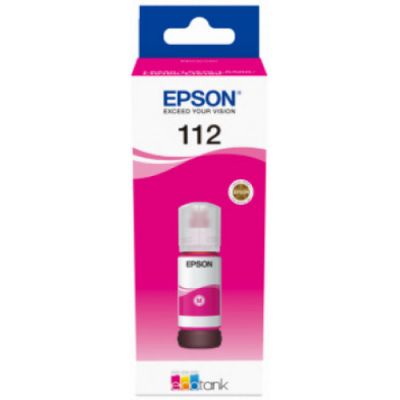 Epson 112 Orjinal Kırmızı Şişe Mürekkep 13T06C34A - 2
