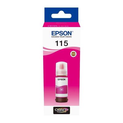 Epson 115 Orijinal Kırmızı (Magenta) Mürekkep - 1