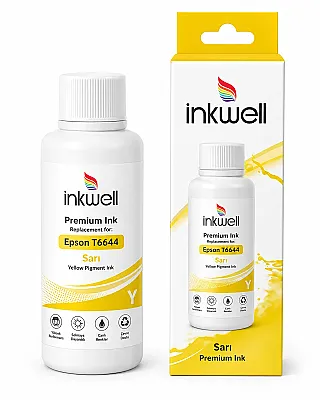 Epson T6644 Sarı Muadil Mürekkep - 1