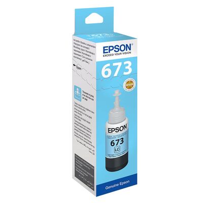 Epson T6735-C13T67354A Açık Mavi Orijinal Mürekkep - 1