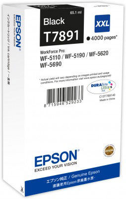 Epson T7891 Orijinal Siyah Kartuş - Yüksek Kapasite - 1