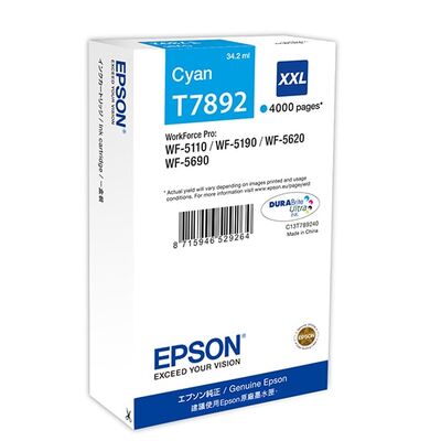 Epson T7892 Orijinal Mavi Kartuş - Yüksek Kapasite - 1