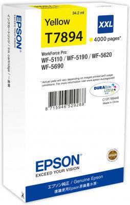 Epson T7894 Orijinal Sarı Kartuş - Yüksek Kapasite - 1