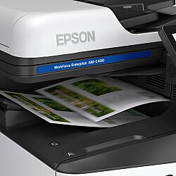 Epson WorkForce Enterprise AM-C400 A4 Renkli Çok Fonksiyonlu Yazıcı C11CJ93402 - 5