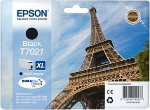 Epson WP4000/4500 Series XL Siyah Mürekkep Kartuş - 2.4K - 1