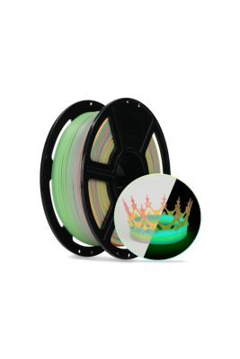 Flashforge HS PLA Rainbow Luminous Melody Filament 1.75mm 1KG - 1