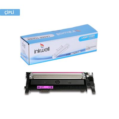HP 117A W2073A Kırmızı Çipli Muadil Toner - 2