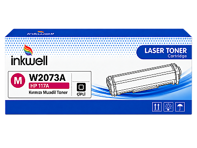 HP 117A W2073A Kırmızı Çipli Muadil Toner - 1