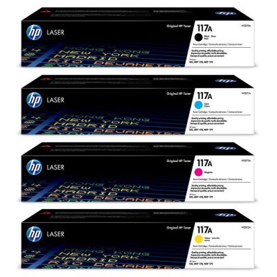 HP 117A Orijinal Toner Seti Tüm Renkler - 1