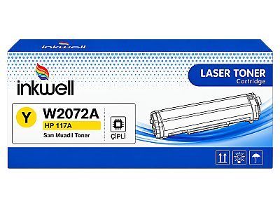 HP 117A W2072A Sarı Çipli Muadil Toner - 1
