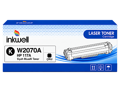 HP 117A W2070A Siyah Çipli Muadil Toner - 1