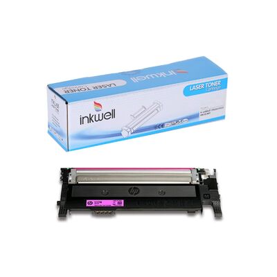 HP 117A W2073A Kırmızı Muadil Toner Çipsiz - 1