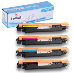 HP 126A Muadil Toner Seti (Tüm Renkler - CMYK) - 2