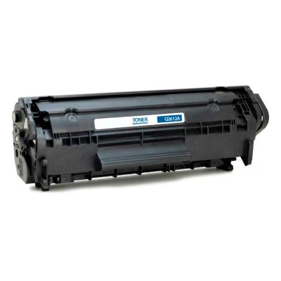 HP Q2612A (12A) Siyah Muadil Toner - 5