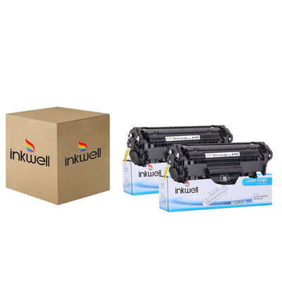 HP 12A Siyah Muadil Toner - 1 Koli (20 Adet) - 1