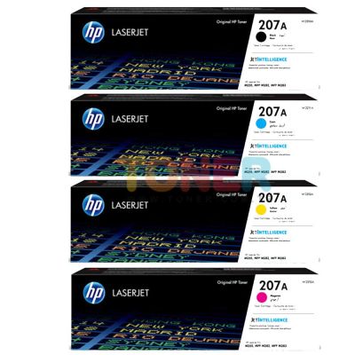 HP 207A Orijinal Toner Seti Tüm Renkler - 1