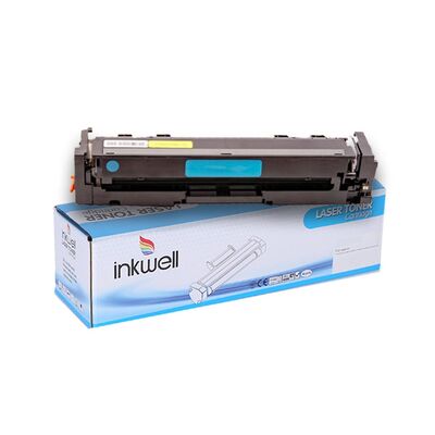 HP 207A W2211A Mavi Muadil Toner Çipsiz - 1