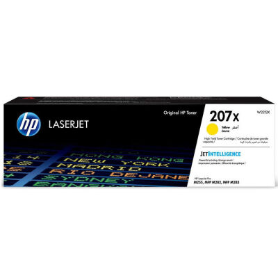 HP 207X W2212X Sarı Orijinal Toner - 1