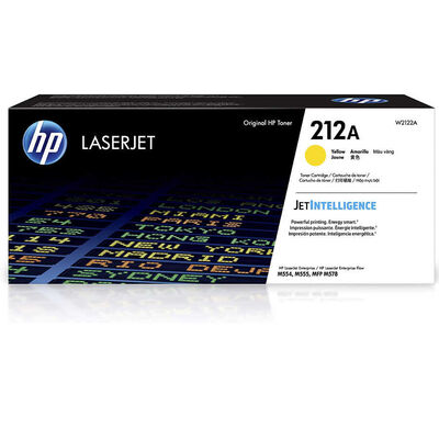 HP 212A (W2122A) Sarı (Yellow) Orijinal Toner - 4.500 Sayfa - 1