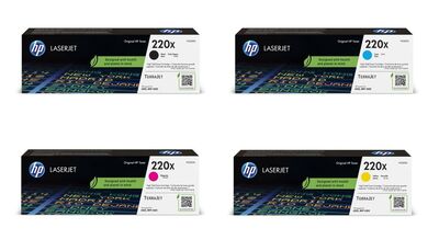 HP 220X (W2200X - W2201X - W2202X - W2203X) Yüksek Kapasiteli Muadil Toner Seti - 1