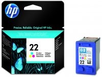 HP 22XL C9352A CMY Muadil Mürekkep Kartuş - 1