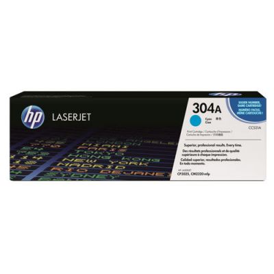 HP 304A (CC531A) Mavi Orijinal Toner - 1